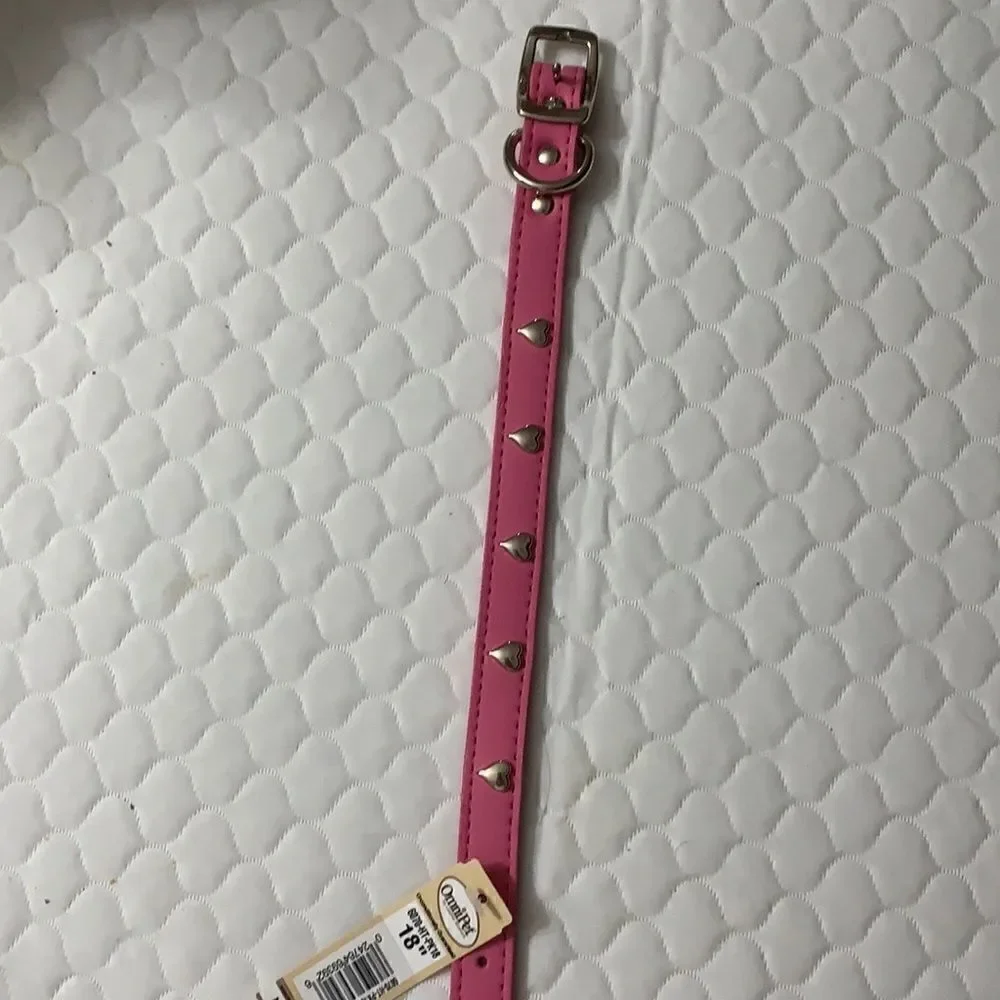 Omnipet Signature Leather Heart Collar